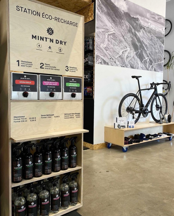 Rechargez & Économisez : Stations Éco-Recharge MINT’N DRY ♻️