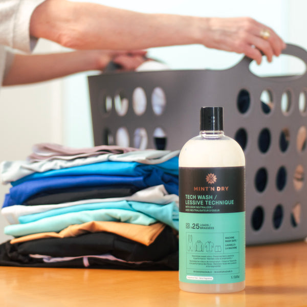 MINT’N DRY Tech Wash – Activewear Detergent & Odor Neutralizer