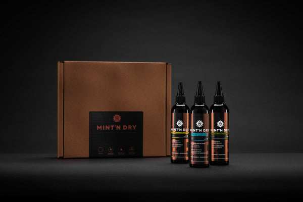MINT'N DRY CERAMIC BIKE LUBE TRIO (This kit available online only)