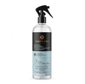 MINT’N DRY Footwear & Gear Cleaner – Cycling Shoe, Sneaker & Equipment Cleaning Spray