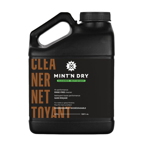 MINT’N DRY No-Rinse Bike Cleaner – Waterless Bike Wash Spray