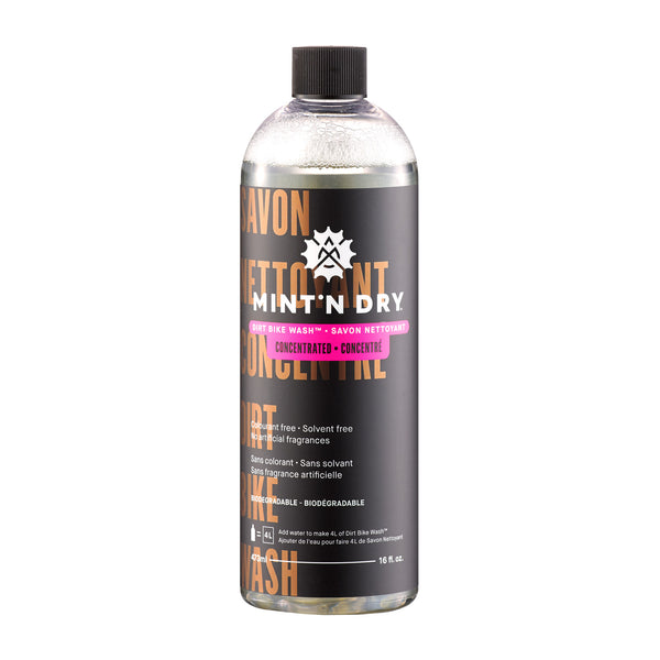 MINT'N DRY DIRT BIKE WASH - Concentrated Formula